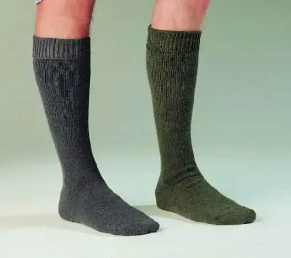 Lange Eskimo Socke aus Wolle